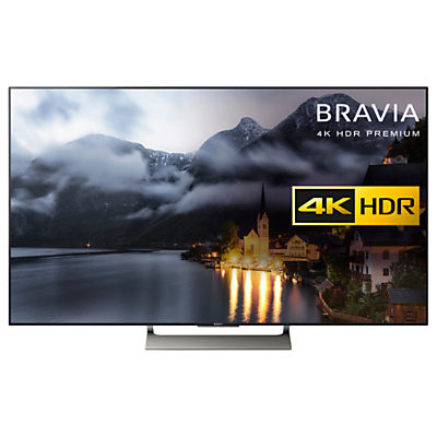 Sony Bravia 55XE9005 LED HDR 4K Ultra HD Smart Android TV, 55 with Freeview HD & Youview, Black
